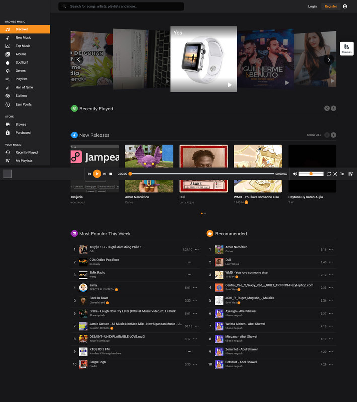 Soundra - Music Sharing & Streaming PHP Platform | SaaS Ready | Full Source Code gallery