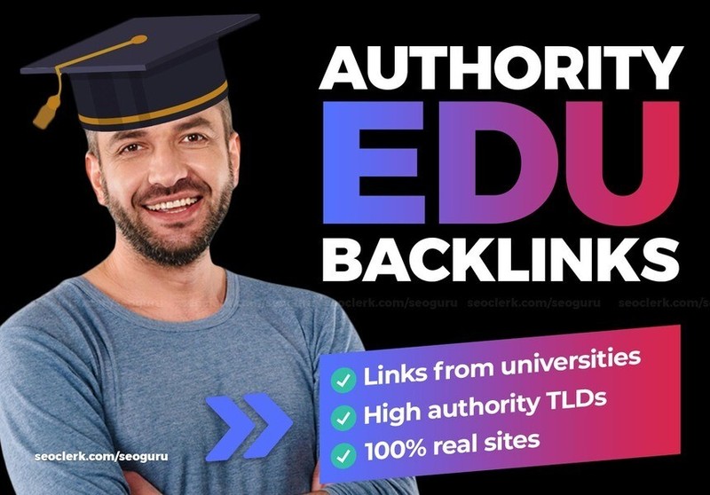 50 EDU Backlinks from TOP Universities (great for SEO)