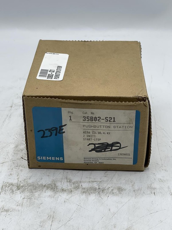 SIEMENS 3SB02-S21