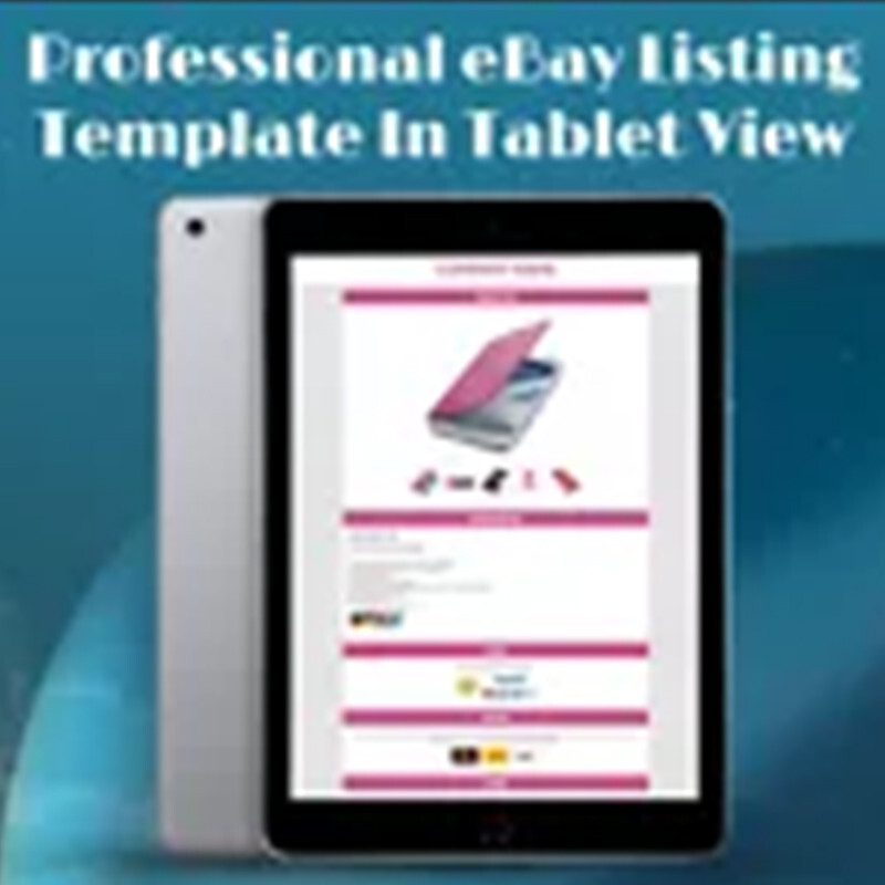 eBay Mobile Responsive Template Auction Listing Professional 2019 Design HTML gallery