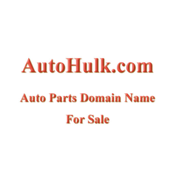 Auto Parts Domain Name AutoHulk.com for sale