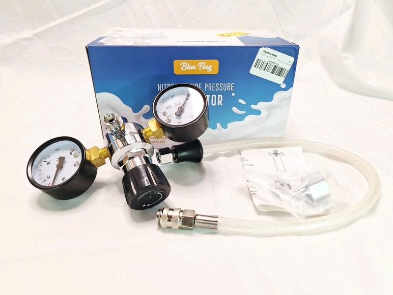 BLUE FLAG Nitrous Oxide Pressure Regulator Pressure Reduction Valve 580G 615G 