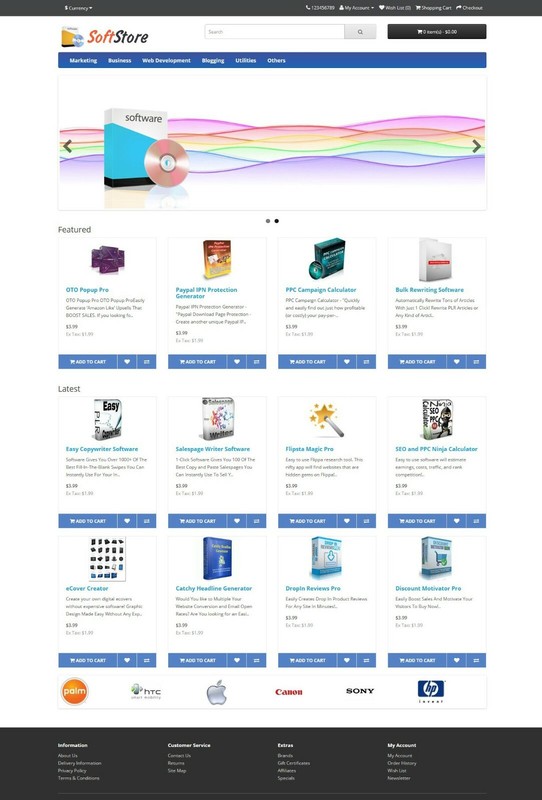 Software Store Website For Sale 100+ Software Preloaded + Free Hosting