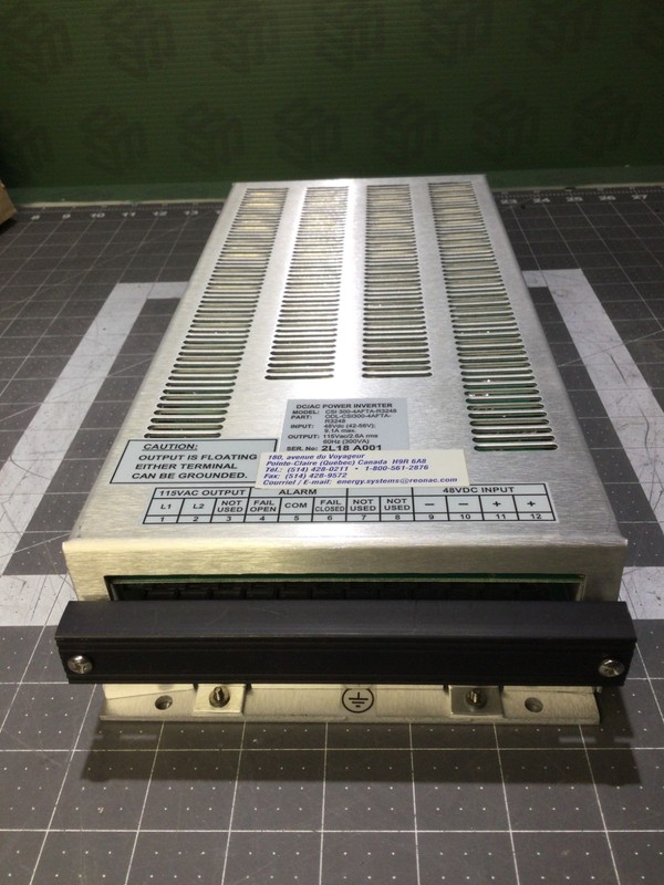 DC/AC Power Inverter CSI 300-4AFTA-R3248 48VDC to 115VAC 300VA Industrial Unit gallery
