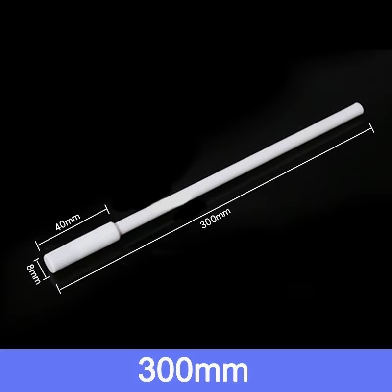 1Pcs Magnetic Stirrer Stir Bar Magneton Stirring Rod PTFE Recovery Rod White