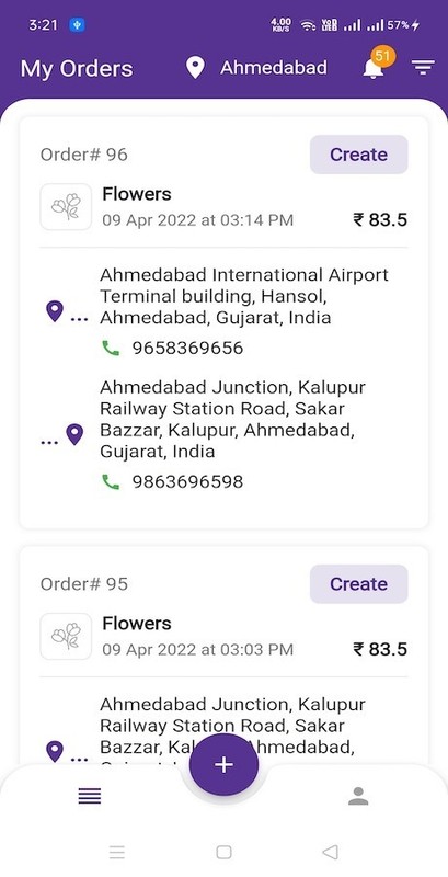 Drovia - On-Demand Delivery System Flutter App | Android + iOS | Admin Panel gallery