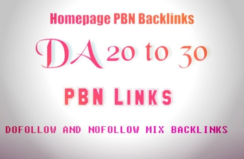 50 High quality Homepage PBN Back-High Authority SEO Backlink Package For Google gallery