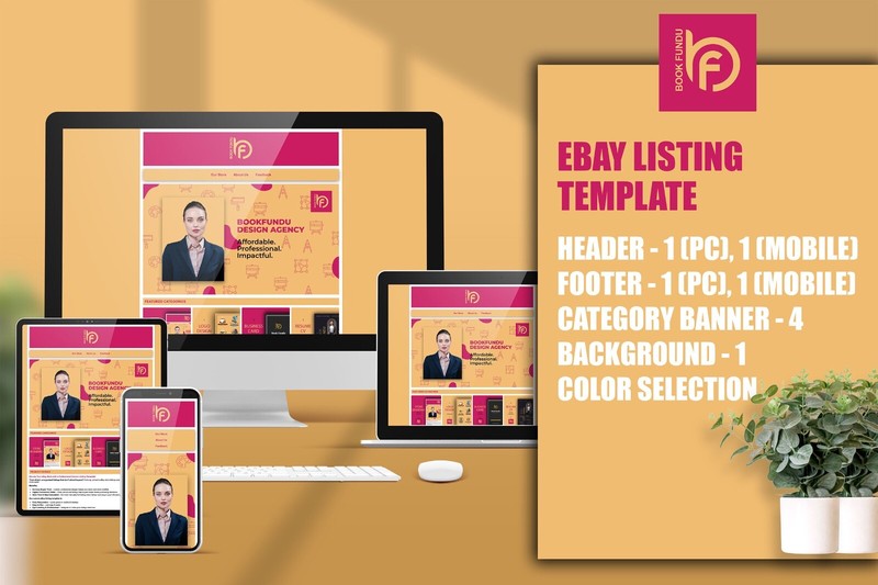 Custom HTML eBay Listing Template | Eye-Catching Designs - Attract More Sales gallery