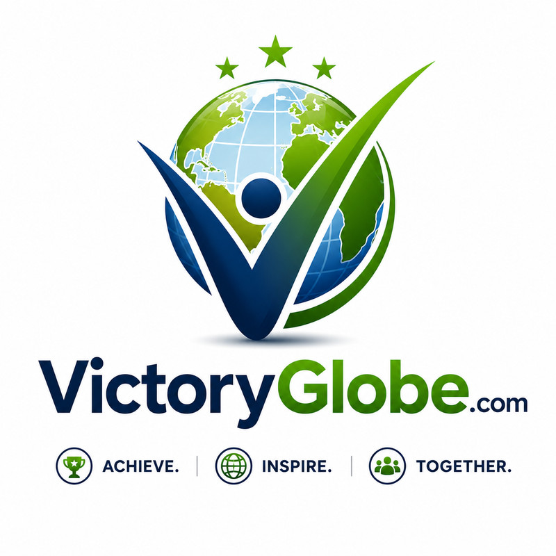 VictoryGlobe .COM Business Domain Name For Sale. Tech, Sports, Travel, Global.