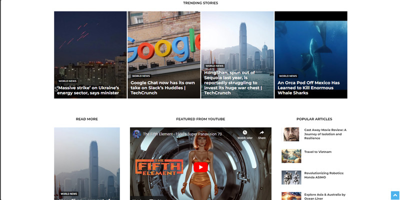 Automated Tech News Website Google AdSense Lightning-Fast Server Hosting gallery