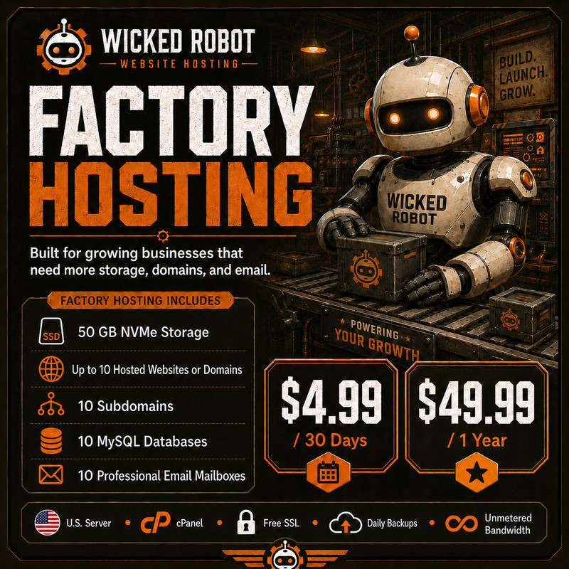 US Sever | cPanel Web Hosting | CloudLinux | 50GB NVMe | SSL + Backups