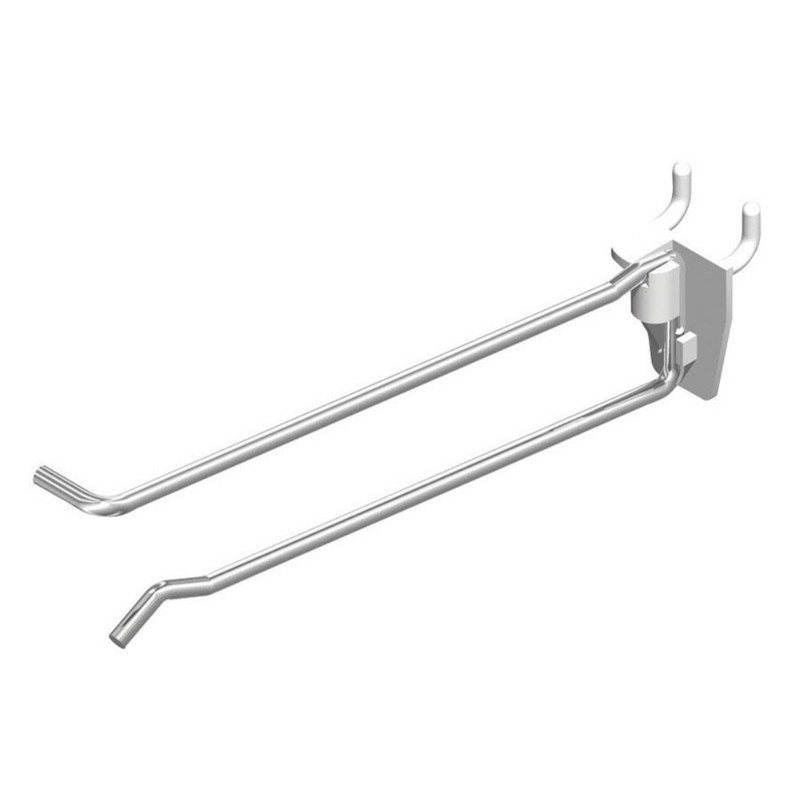 Southern Imperial 6″ Scanning Hooks, Gray, Box of 100, For Retail Displays