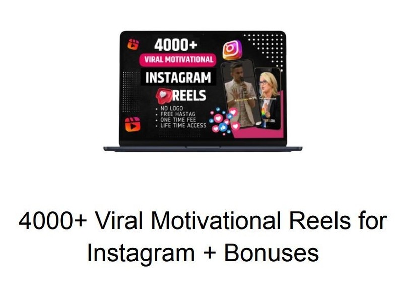 130000+ Viral Motivational Reels for Instagram + With Reseller Right