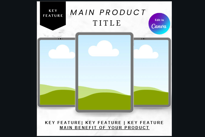 Digital Mock Up Templates 155 pg Edit in Canva For Digital Products w MRR Rights gallery