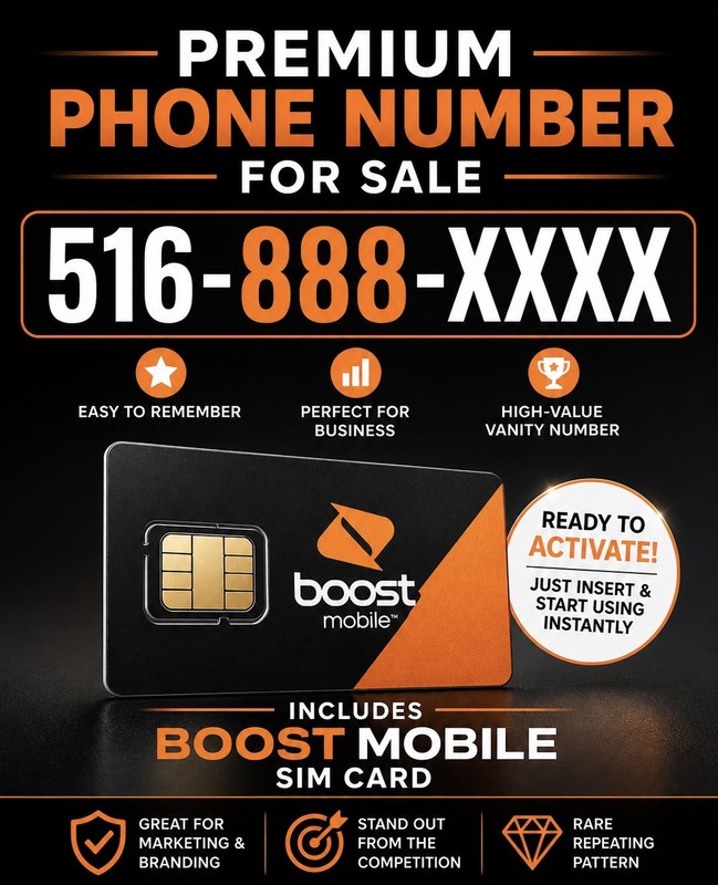 Nassau County Easy Vanity Phone Number for Business or Personal Use