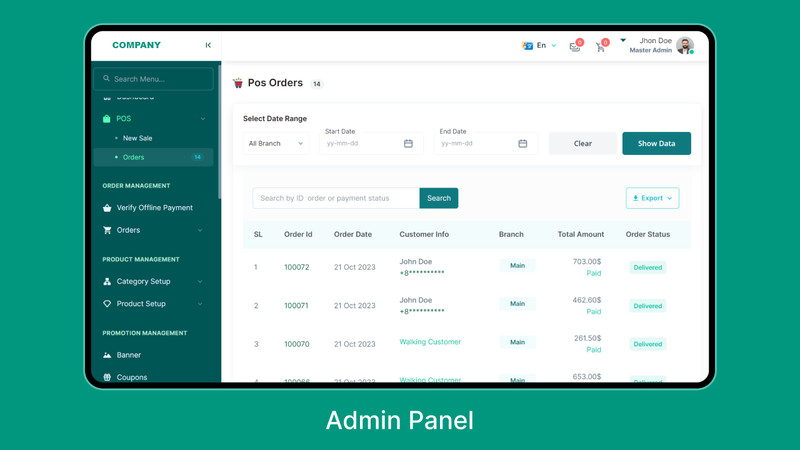 FreshDrop Flutter Multi-Branch Grocery, Pharmacy, eCommerce Delivery App + Web gallery