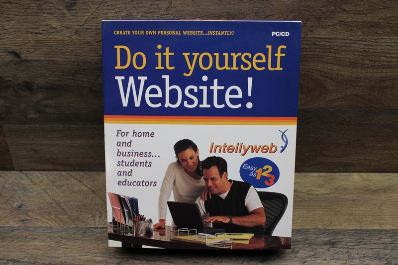 Do it yourself Website! software intellyweb Vintage Software