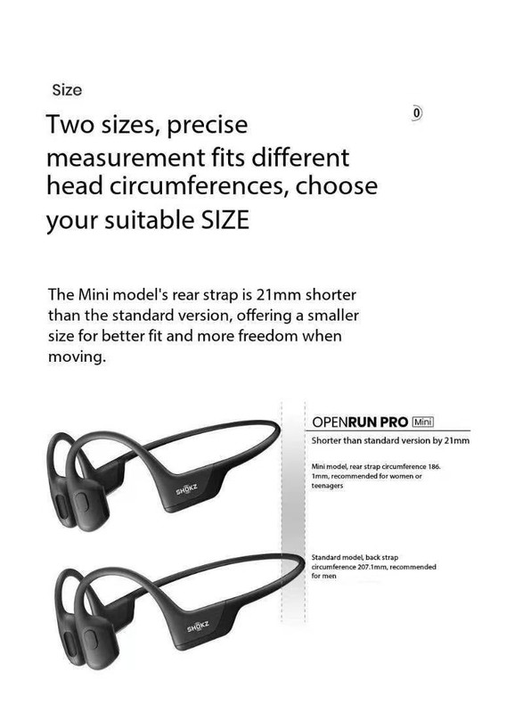 Shokz OpenRun Pro S810 Bone Conduction Bluetooth Earphones gallery