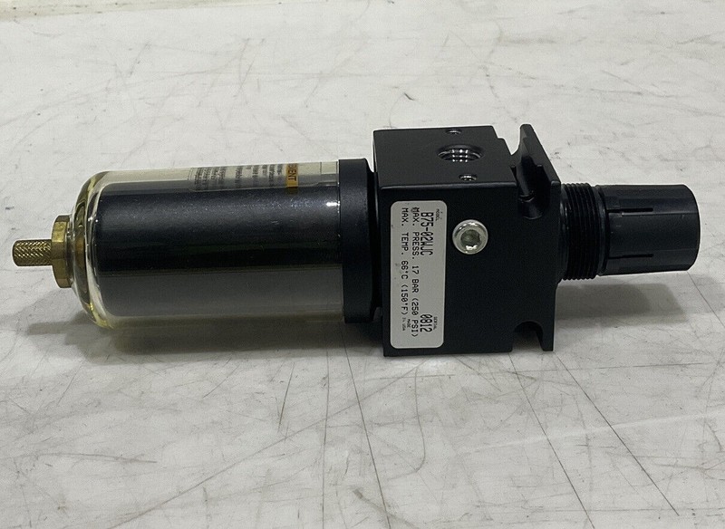 PARKER WATTS B75-02WJC 250PSI 125F MANUAL TWIST DRAIN 1/4” NPT FILTER REGULATOR gallery