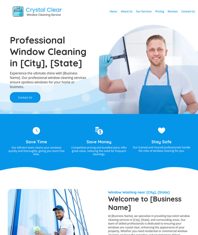 Window Cleaning Business Website *SEE FULL DESCRIPTION*