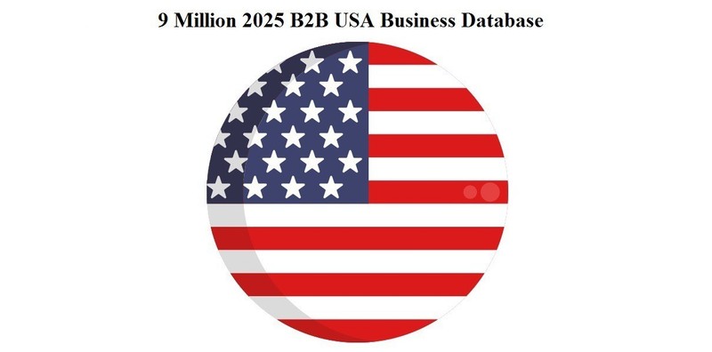 9 Million 2025 USA B2B Business Email Database Sales Leads list Marketing