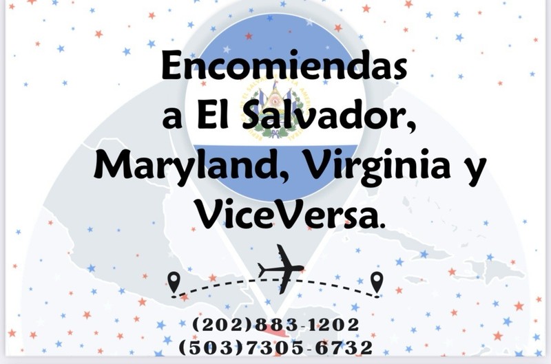 Encomiendas De Maryland A El Salvador Y Viceversa
