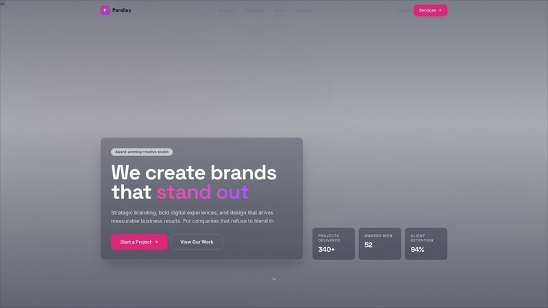 Premium Custom Website Design & Development – SEO Agency service Website gallery