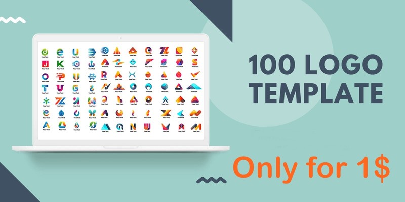 100 Exclusive Logo Templates for 1$