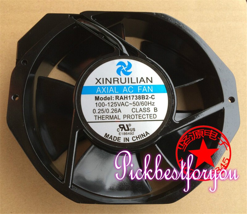 XINRUILIAN RAH1738B2-C 200-230VAC 0.25/0.26A 50/60Hz 172*150*38mm fan #MQ24 QL