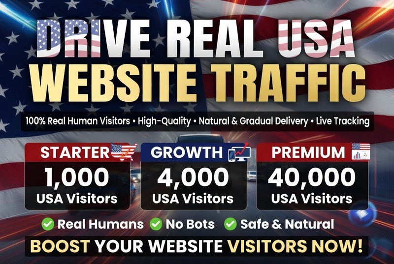 100% USA Website Traffic | Real Human Visitors | Organic SEO Traffic Live Stats
