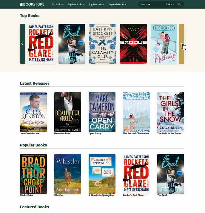 Turnkey Digital Book & Audiobook Store
