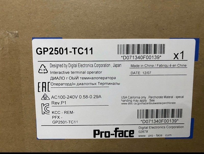 For NEW PRO-FACE GP2501-TC11 brand new 100% quality assurance GP2501TC11