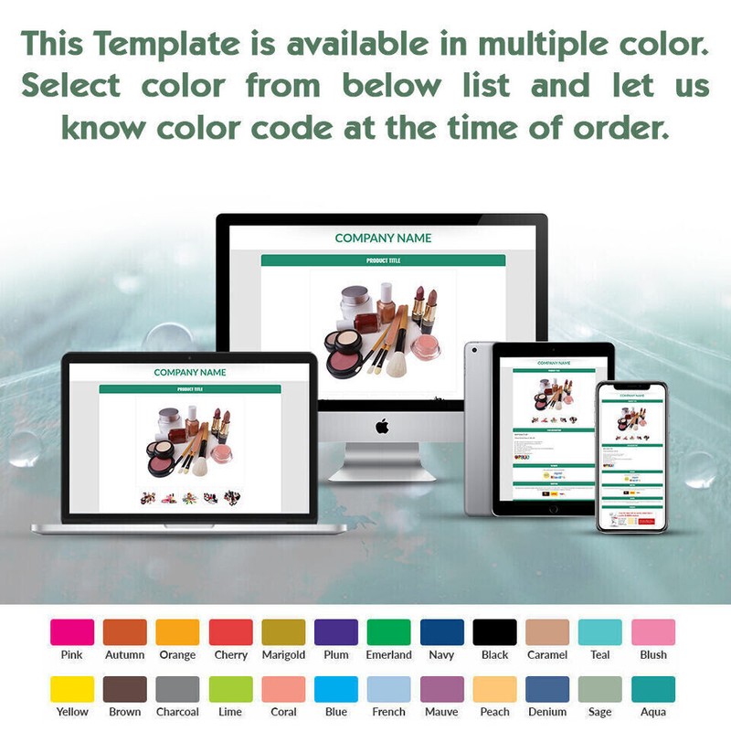 New eBay Mobile Responsive Template Auction Listing Professional HTTPS 2019 gallery
