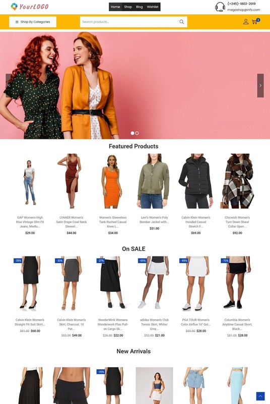Women’s Clothing Store – Affiliate / Drop Shipping Website + eCommerce