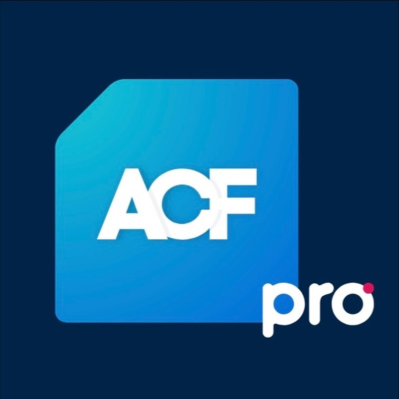 Advanced Custom Fields Pro - ACF Pro WordPress Plugin | 12 Month Updates | GPL