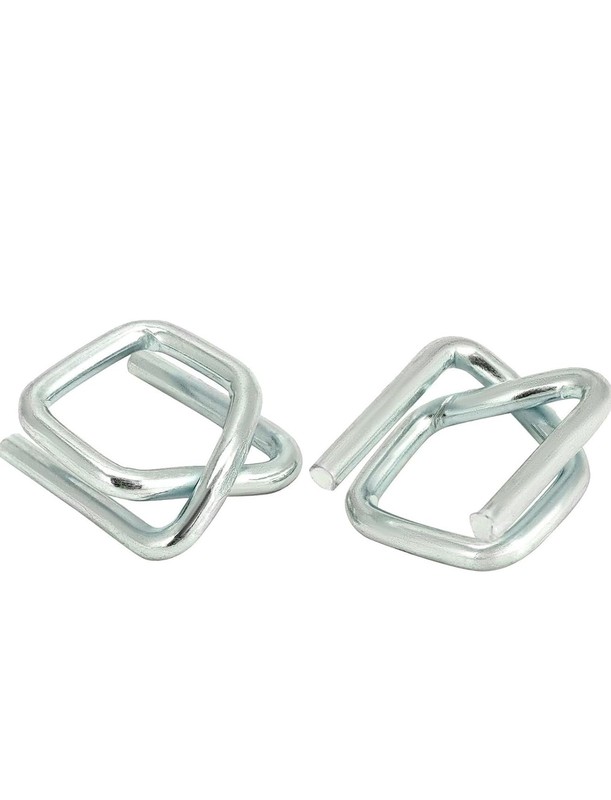 200 Pack Metal Buckles for 1/2 Inch Poly Strapping Heavy Duty Industrial Fastene gallery