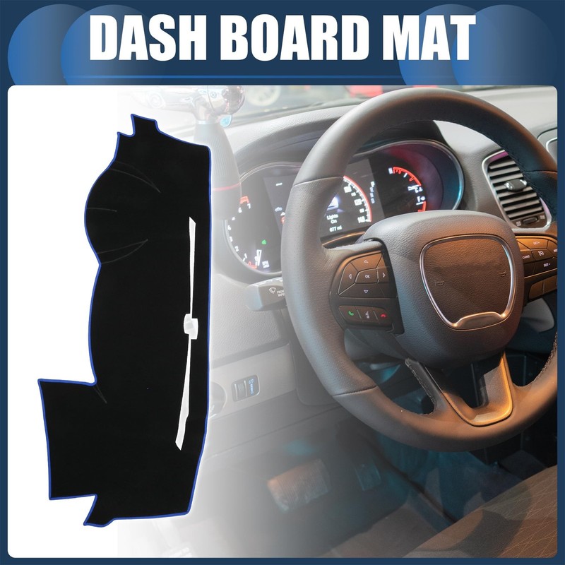 Dash Cover, Center Console Non-Slip Dashboard Carpet Mat for Dodge Durango 20... gallery