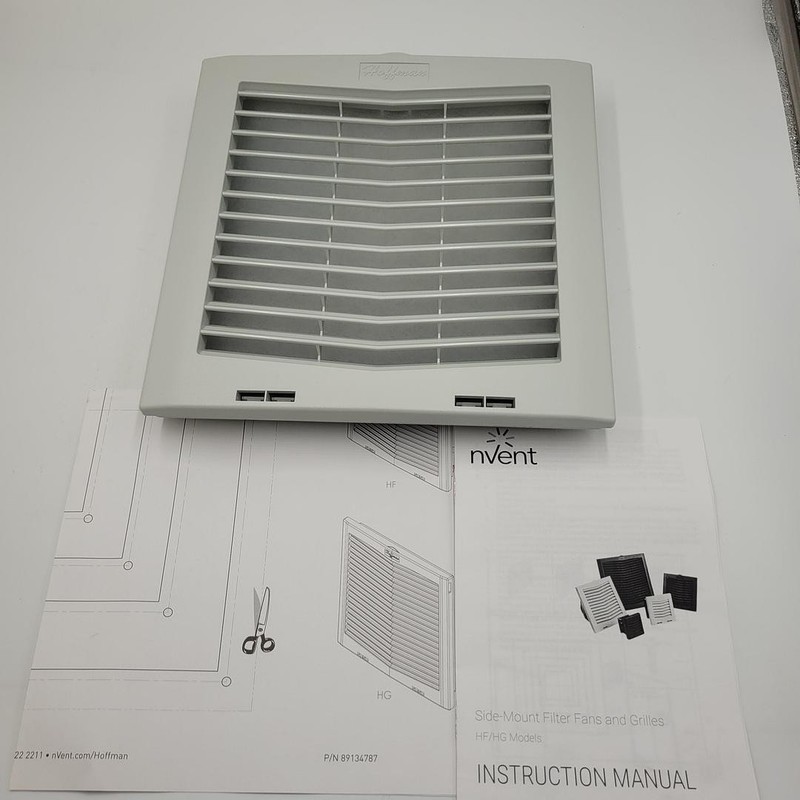NVENT FILTERED GRILL 89134787 *NEW* WITH INSTRUCTIONS