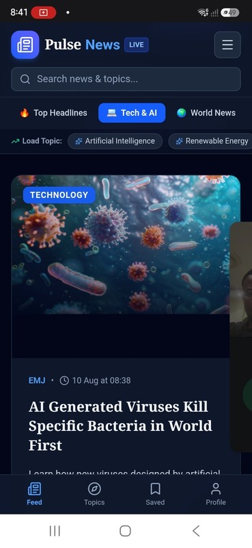 Automated News website
