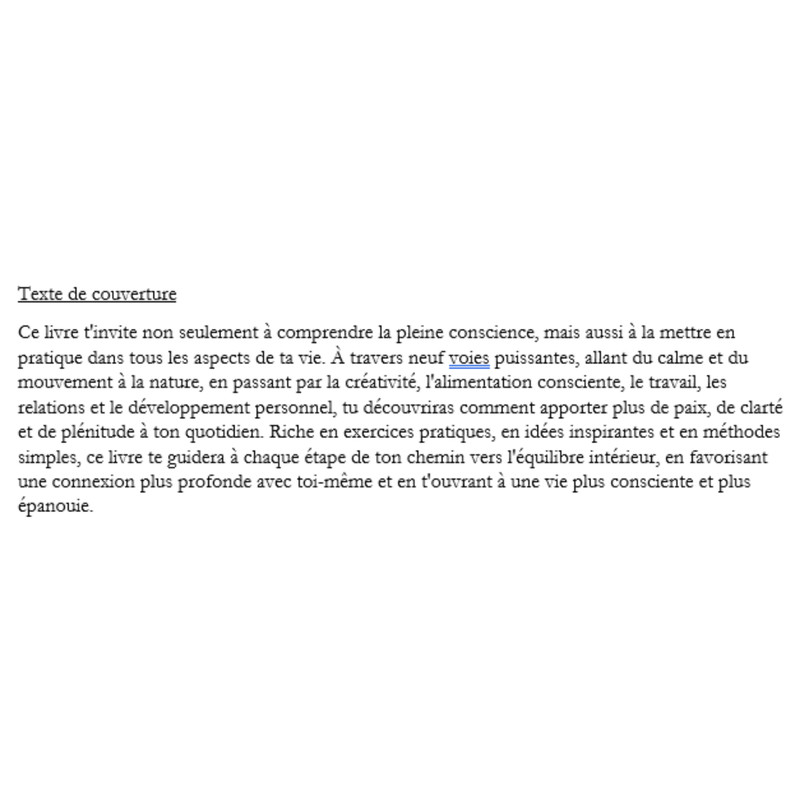 Les 9 chemins de la pleine conscience 32k mots e-book PLR exclusif gallery