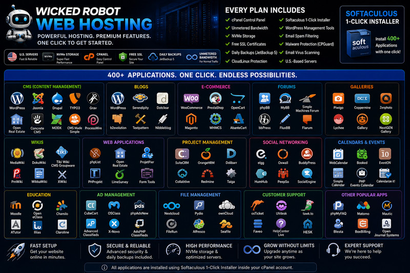 US Sever | cPanel Web Hosting | CloudLinux | 50GB NVMe | SSL + Backups gallery