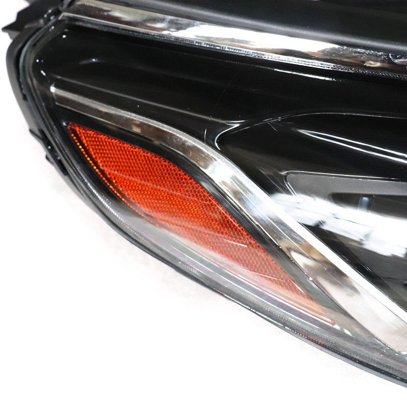 Sonata 2018 2019 Headlight Assembly Passenger Side Halogen Clear Lens Black gallery