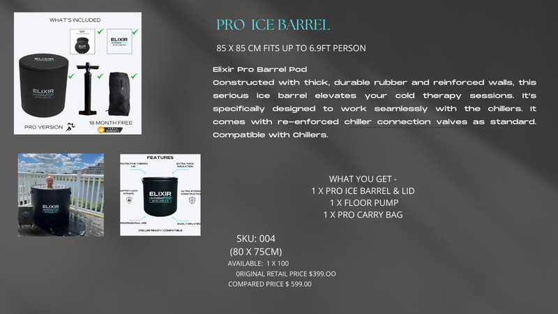 NEW Ice Bath Wholesale Job Lot Bulk | 1,130 Units | Pods Barrels Bundles | TX Pi gallery