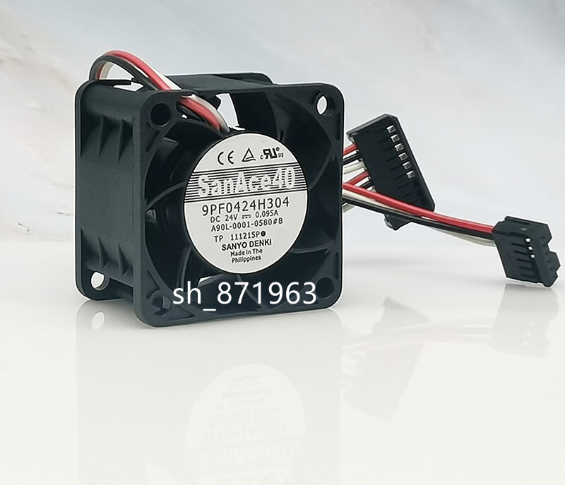 Fanuc A90L-0001-0580#B 9PF0424H304 24V 0.095A 4CM Cooling Fan