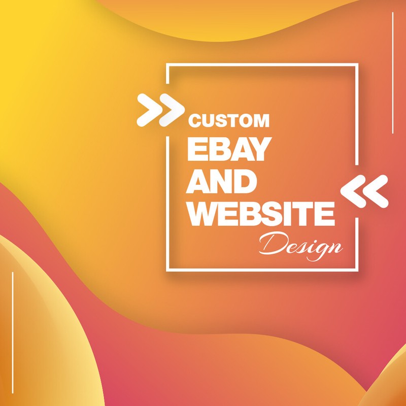ebay Store Professional Bespoke Custom and listing design Amazon website design