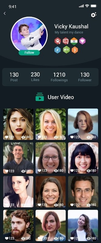 Snipzo - Flutter Short Video App | Android + iOS | Live Stream | Laravel Admin gallery