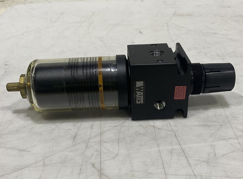 PARKER WATTS B75-02WJC 250PSI 125F MANUAL TWIST DRAIN 1/4” NPT FILTER REGULATOR gallery