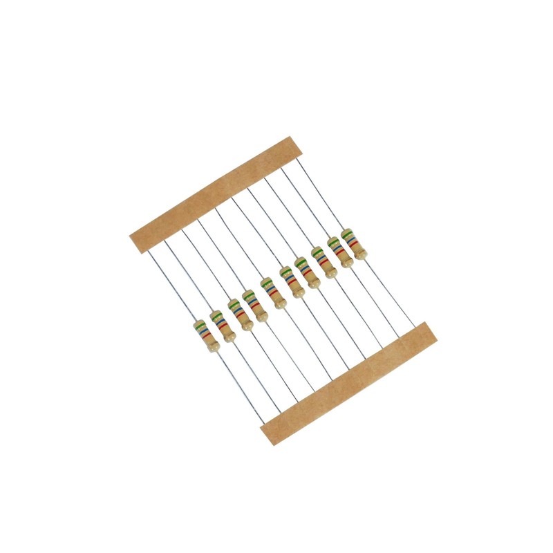 150 Values 1500 Pieces Resistor Kit 1 Ohm-10M Ohm, 1/2W 5% Carbon Film Resist... gallery