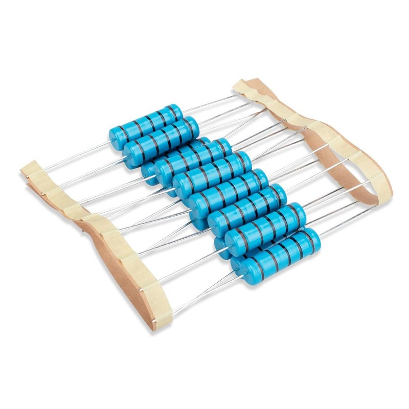 15 Pcs 5W 1% Tolerance 1K Ohm Metal Film Resistor Resistance for DIY Project …