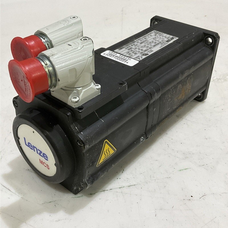 LENZE MCS 09F38LRS0P1-A14N-ST500N-R0SU SERVO MOTOR 160V 5.0A 30A 3750 RPM U3S gallery